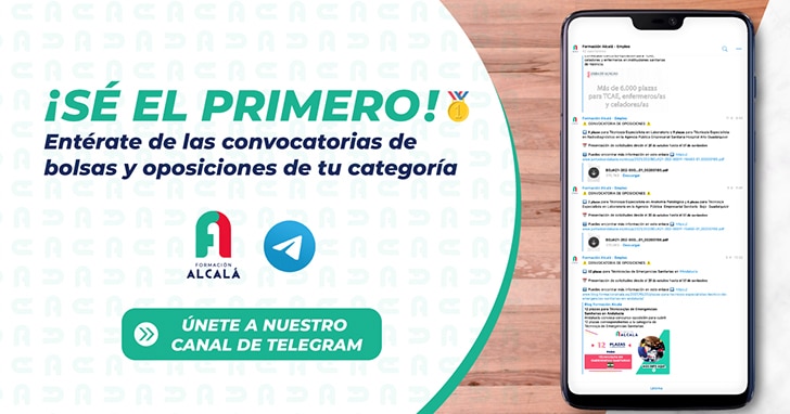 «Formación Alcalá – Empleo», tu grupo en Telegram para estar informado sobre las últimas convocatorias