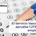 El Servicio Vasco de Salud aprueba 1.273 plazas de empleo público